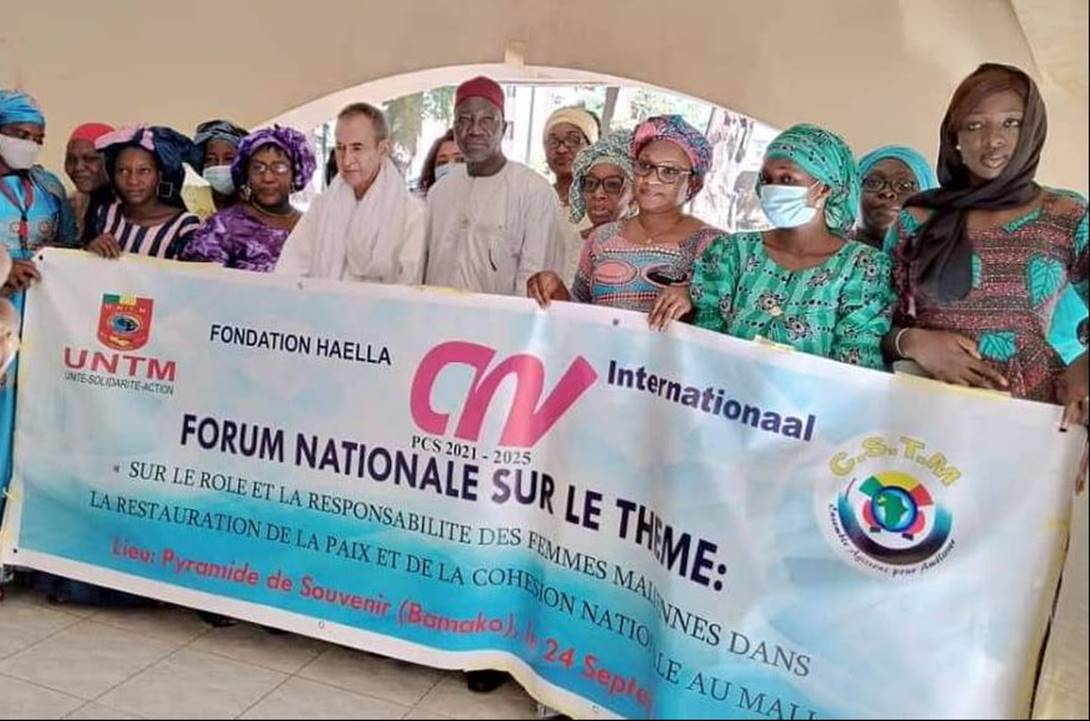 Vakbondsvrouwen gaan samenwerken met vrouwenorganisaties om bij te dragen aan de dialoog voor vrede in Mali
