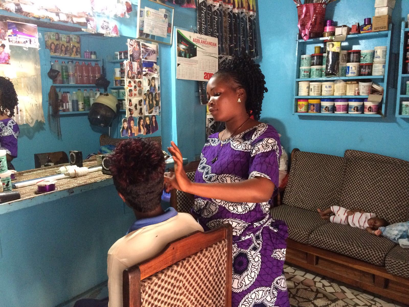 Benin - kappers voor kappers IC CAO project